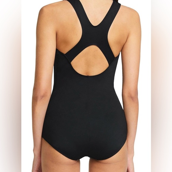 Baleaf Black One-Piece Racerback Swimsuit - Picture 7 of 8